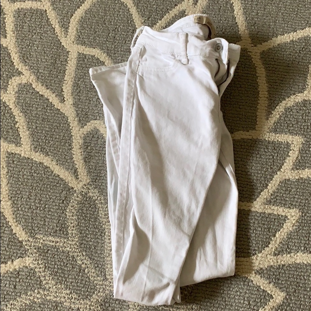 White jeans
